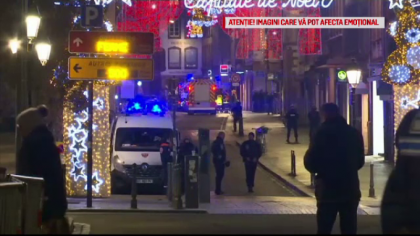 Atentat la Strasbourg: 3 morti si 12 raniti. Marturiile romanilor aflati la locul atacului: "Suntem blocati"