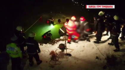 Dupa cat timp a fost gasita masina cunoscutei artiste din Romania, in Dunare