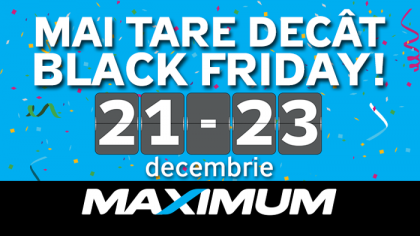 Maximum: Super reduceri cu ocazia zilei de nastere! - VIDEO Maximum: Super reduceri cu ocazia zilei de nastere! - VIDEO