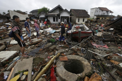 Tsunami in Indonezia. Bilantul a crescut: 429 de morti si 1.500 de raniti