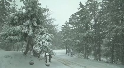 Zapada ca in povesti pe strazile Atenei, de Craciun Zapada ca in povesti pe strazile Atenei, de Craciun