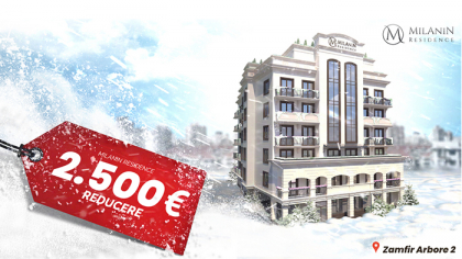 Milanin Residence: Reducere de 2.500â‚¬ pentru orice apartament ales