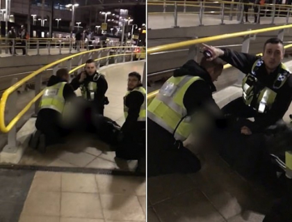 Momentul in care atacatorul din Manchester este arestat. Ce le-a transmis victimelor - VIDEO