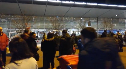 Panica pe aeroportul din Amsterdam, in noaptea de Anul Nou. Ce a anuntat un barbat - VIDEO