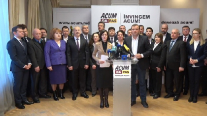 Lista candidatilor blocului ACUM in circumscriptiile uninominale pentru parlamentarele din februarie 2019. Munteanu, membri PLDM si PL, inclusi pe lista. Unde va candida Maia Sandu