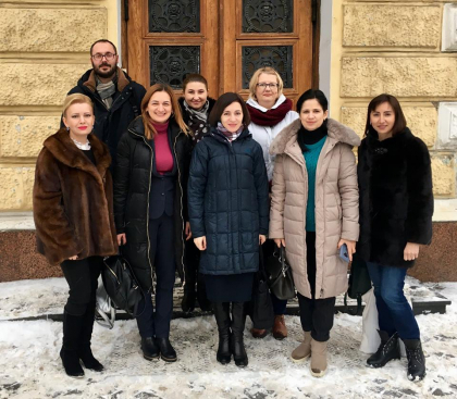 Lidera PAS, Maia Sandu a depus semnaturile pentru inregistrarea in calitate de candidat pe circumscriptia 50 - FOTO