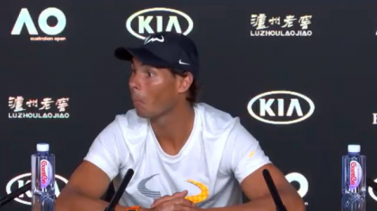 Un jurnalist a adormit la conferinta de presa a lui Rafael Nadal. Reactia spaniolului