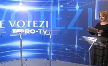 Dezbaterile electorale continua, astazi, incepand de la 17.30, cu alte doua emisiuni "Te votezi la Pro TV" Dezbaterile electorale continua, astazi, incepand de la 17.30, cu alte doua emisiuni "Te votezi la Pro TV"