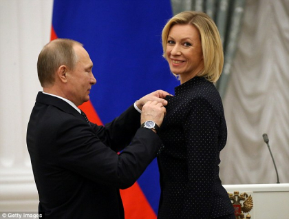 Putin este interesat de alegerile de la noi, iar purtatoarea de cuvant a ministerului rus de externe - nu. Maria Zaharova a declarat ca Rusia nu are de gand sa se implice in alegerile din 24 februarie