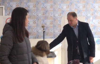 Candidatul PSRM, Ion Ceban, a votat - FOTO