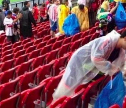 Lectia de respect pe care suporterii japonezi au dat-o in Brazilia. Gestul facut dupa ce echipa lor a pierdut