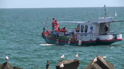 O ambarcatiune a disparut in Marea Neagra. Garda de Coasta o cauta de peste 10 ore