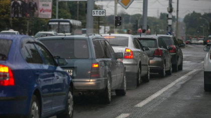 Atentie soferi! Trafic suspendat pe strada Mihai Eminescu. Perimetrul inchis