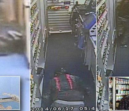 Jaf ciudat in Marea Britanie. Un individ a pradat un magazin dupa ce s-a strecurat printr-o gaura in perete