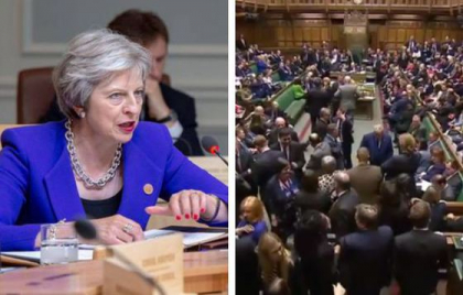 BREAKING Parlamentul britanic respinge, pentru a doua oara, acordul Brexit negociat cu UE. Theresa May: "Camera Comunelor va avea de ales intre anularea Brexit si un nou referendum." Reactia UE BREAKING Parlamentul britanic respinge, pentru a doua oara, acordul Brexit negociat cu UE. Theresa May: "Camera Comunelor va avea de ales intre anularea Brexit si un nou referendum." Reactia UE