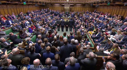 Parlamentarii britanici au respins un Brexit fara acord