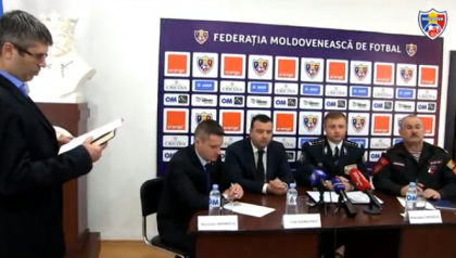 URMARESTE LIVE. Moldova-Franta. Conferinta de presa: informatii despre accesul la stadion, asigurarea ordinii publice si circulatiei rutiere in ziua meciului