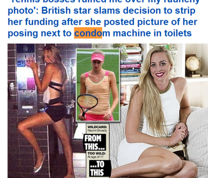 "Fata rea" a tenisului britanic sustine ca a fost tot timpul cuminte. Schimbarea lui Naomi Broady "Fata rea" a tenisului britanic sustine ca a fost tot timpul cuminte. Schimbarea lui Naomi Broady