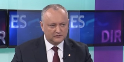 Igor Dodon sustine ca daca la guvernare nu va participa PSRM, vor fi probleme cu tariful la gaz si exporturile in Rusia: "Socialistii sunt parteneri in care are incredere Federatia Rusa"