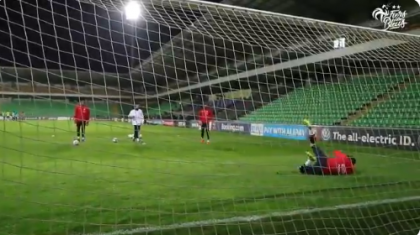 Campioana mondiala, pe stadionul de la Chisinau. Vezi cum se pregatesc fotbalistii de meciul Moldova-Franta - VIDEO
