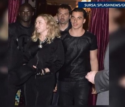 Madonna are un iubit cu trei decenii mai tanar decat ea. Cum au fost surprinsi cei doi