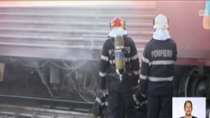 Tren in flacari, in gara din Timisoara, Romania . "Daca mai treceau 2 minute, explodam toti" Tren in flacari, in gara din Timisoara, Romania . "Daca mai treceau 2 minute, explodam toti"