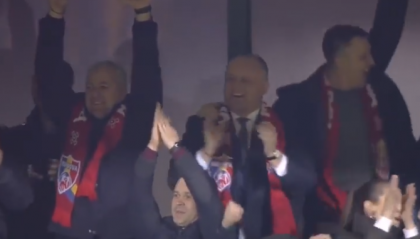 Momentul in care presedintele tarii, Igor Dodon se bucura pentru nationala Moldovei care a dat un gol in portile campioanei mondiale - VIDEO Momentul in care presedintele tarii, Igor Dodon se bucura pentru nationala Moldovei care a dat un gol in portile campioanei mondiale - VIDEO