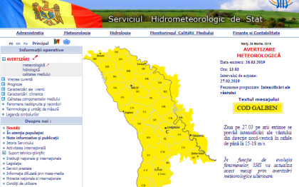 Avem cod galben valabil in toata tara. Anuntul facut cu putin timp in urma de meteorologi - FOTO