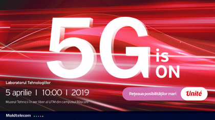 5G este aici! Moldtelecom prezinta un laborator al tehnologiilor viitorului