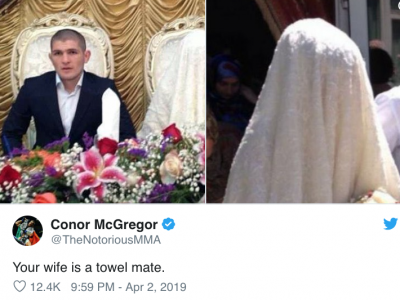 "Nevasta-ta e un prosop!" Atacul INCREDIBIL al lui McGregor pentru Khabib! Dupa cateva minute a STERS postarea! Ce s-a intamplat "Nevasta-ta e un prosop!" Atacul INCREDIBIL al lui McGregor pentru Khabib! Dupa cateva minute a STERS postarea! Ce s-a intamplat