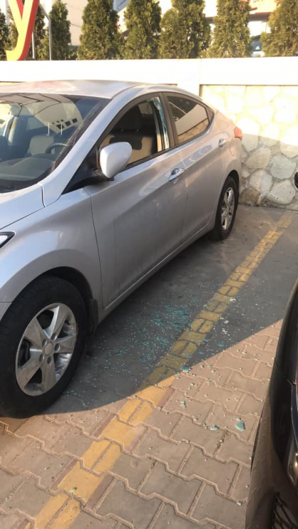 Ghinion pentru o soferita care si-a lasat masina parcata pe o strada din capitala. Cum a gasit-o dimineata - GALERIE FOTO