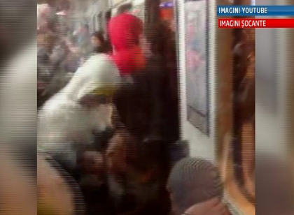 Batuti pentru ca ar fi imigranti. Scene socante intr-un metrou din Moscova Batuti pentru ca ar fi imigranti. Scene socante intr-un metrou din Moscova
