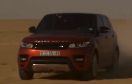 Range Rover Sport - cel mai rapid trecator al pustiului! Performanta uluitoare inregistrata recent