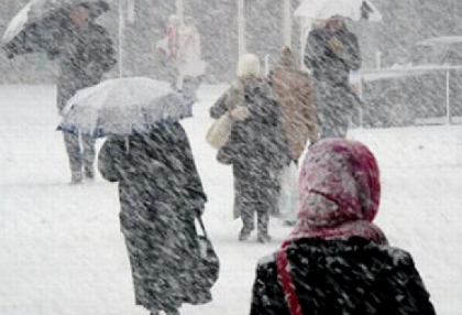 COD GALBEN de vant puternic. Ninsori si temperaturi negative. Ce vreme va fi toata saptamana