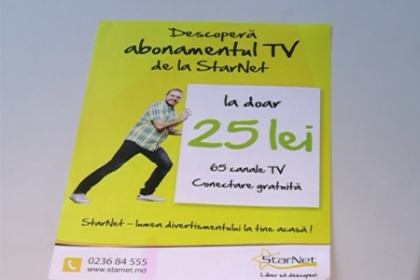 (P) De astazi locuitorii orasului Ungheni au acces la 65 de posturi TV doar cu 25 de lei (P) De astazi locuitorii orasului Ungheni au acces la 65 de posturi TV doar cu 25 de lei