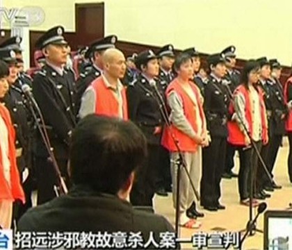 "Am ucis-o pentru ca era un demon." Doua condamnari la moarte pentru membrii unei secte care a revoltat China