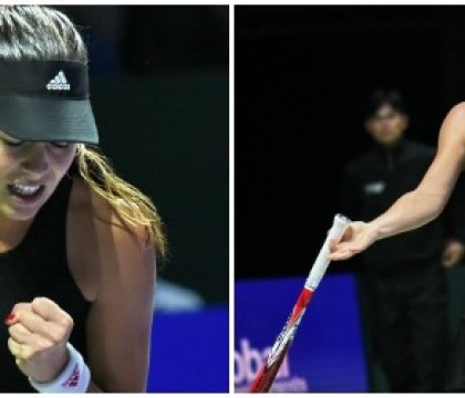 SIMONA HALEP - ANA IVANOVIC, 6-7, 6-3, 3-6 la Turneul Campioanelor. Halep castiga grupa si va juca in semifinale cu Radwanska SIMONA HALEP - ANA IVANOVIC, 6-7, 6-3, 3-6 la Turneul Campioanelor. Halep castiga grupa si va juca in semifinale cu Radwanska