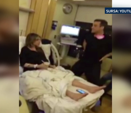 Robbie Williams a devenit tata pentru a doua oara. Ce facea acesta in timp ce sotia lui era in travaliu
