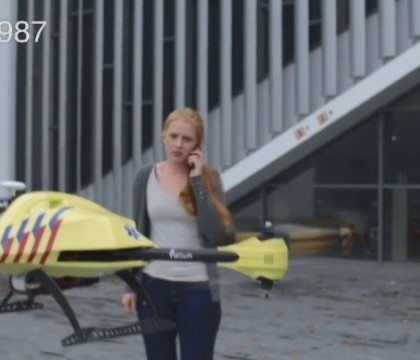 Drona-ambulanta ajunge la pacient intr-un minut. Tehnologia care a putea schimba viitorul medicinei de urgenta
