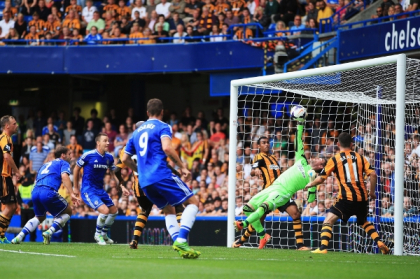 Chelsea este noul lider provizoriu in Anglia. Aristocratii preiau conducearea dupa victoria cu Hull Chelsea este noul lider provizoriu in Anglia. Aristocratii preiau conducearea dupa victoria cu Hull