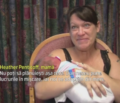 A devenit mama si bunica in aceeasi zi. Povestea unei femei din SUA, care a nascut cu cateva ore inaintea fiicei sale