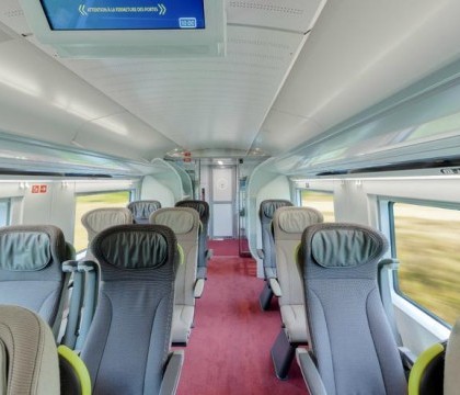 VIDEO. Cum arata noile trenuri Eurostar care ating 320 km/h VIDEO. Cum arata noile trenuri Eurostar care ating 320 km/h