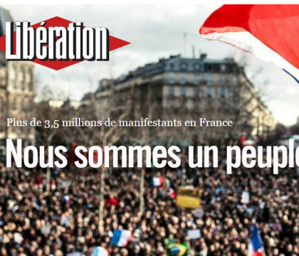 Presa franceza, despre marsul de la Paris. Redactor Charlie Hebdo: "Vomitam pe cei care, peste noapte, ne-au devenit prieteni"