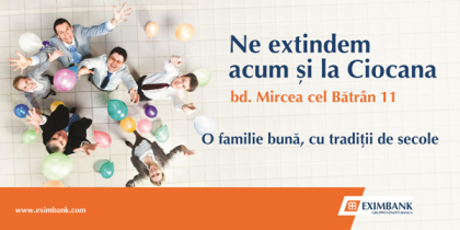 (P) O noua filiala EXIMBANK - acum si in sectorul Ciocana