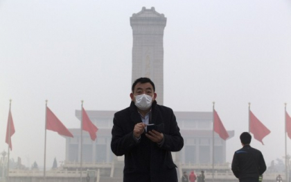 Beijingul, sub COD PORTOCALIU de smog. Poluarea este de 15 ori mai mare decat maxima admisa