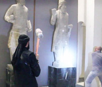 O alta comoara antica, demolata de jihadisti. De ce distrug teroristii din Statul Islamic istoria Irakului