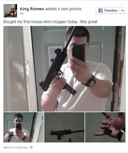 A aparut pe Facebook in hainele cu care jefuia banci, cu o arma in mana. Ce s-a intamplat dupa asta A aparut pe Facebook in hainele cu care jefuia banci, cu o arma in mana. Ce s-a intamplat dupa asta
