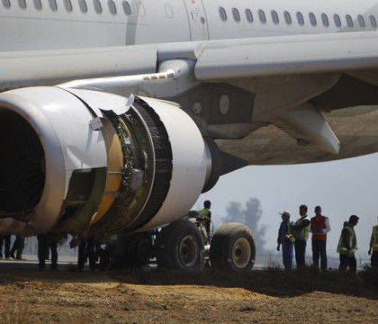 Un avion Turkish Airlines a aterizat fortat in Germania dupa ce s-a spart un geam la cabina Un avion Turkish Airlines a aterizat fortat in Germania dupa ce s-a spart un geam la cabina