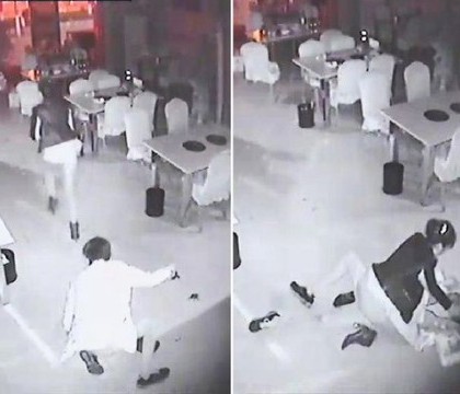 A vrut sa violeze o tanara, dar nu avea habar ca ea e experta in arte martiale. Ce a urmat:"Nici nu a stiut ce l-a lovit"