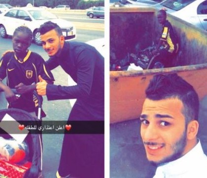 O fata din Arabia Saudita care traia pe strazi s-a imbogatit, dupa ce aceasta poza cu ea a fost postata pe Twitter. FOTO O fata din Arabia Saudita care traia pe strazi s-a imbogatit, dupa ce aceasta poza cu ea a fost postata pe Twitter. FOTO